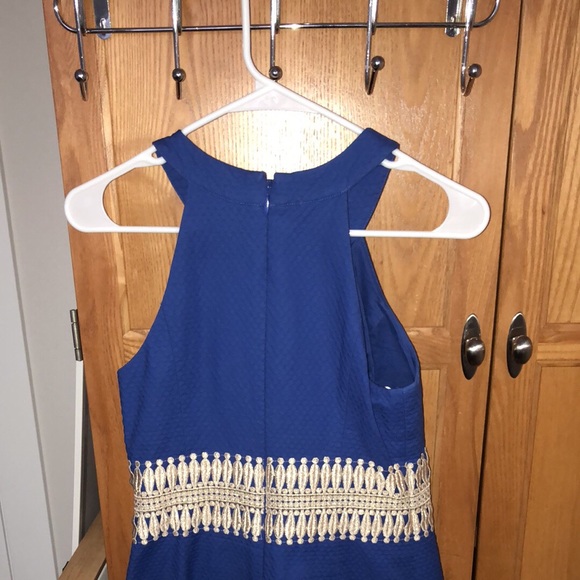 Blue Lilly Pulitzer Dress - Picture 4 of 5